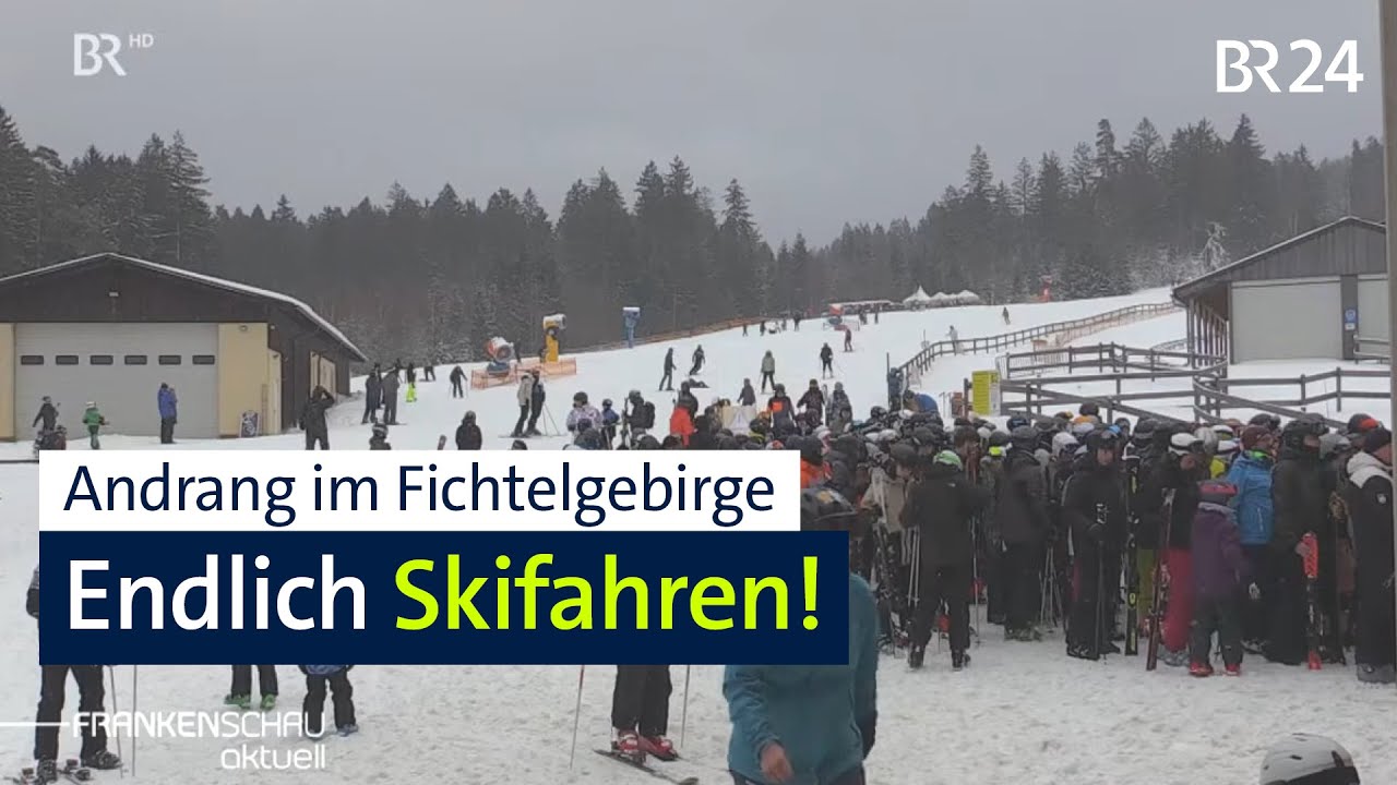 Bei Schnee und Kälte: Eröffnung der Ski-Saison im Fichtelgebirge | BR24