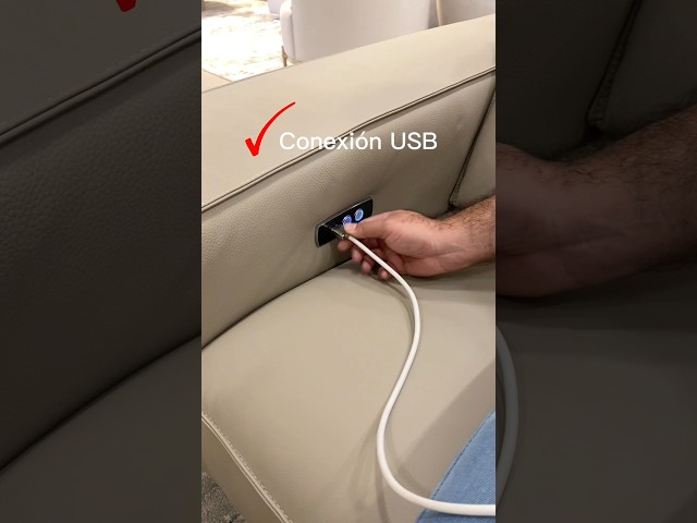 Vídeo relacionado con Limtula Controladores De Muebles Eléctricos Puerto De Carga USB Integrado Botón Iluminado LED Accesorio Conveniente para Sofás Sillas Carga USB para Silla Reclinable