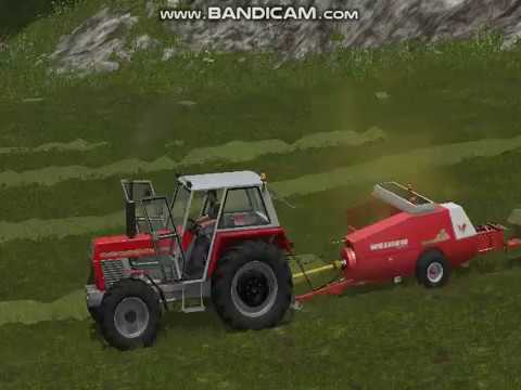 Grabbing and Baling on Altenstein Timelapse
