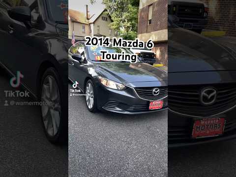 🚗Sleek 2014 Mazda 6 Touring! Style, power, & comfort! Perfect for any drive! Like, follow, share!