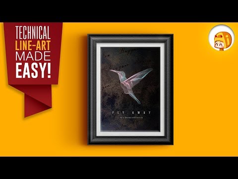 Stylish POSTER DESIGN Tutorial 2019