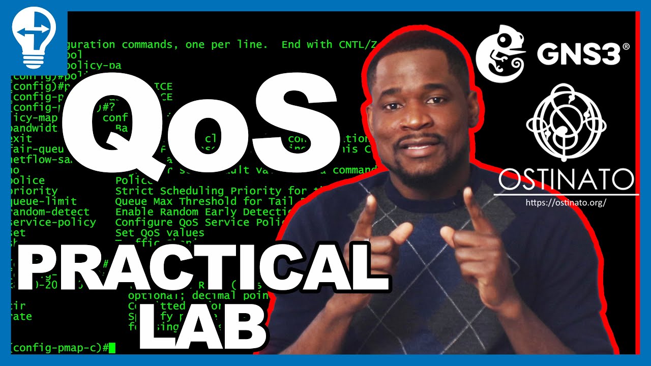 QoS Configuration on Cisco Device | DSCP, Traffic Policing | Lab with GNS3 and Ostinato | CCNA, CCNP