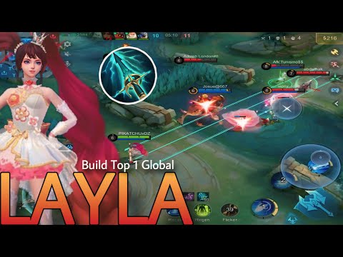 16 KILLS Unstoppable Layla – Top Global Build (Mobile Legends Bang Ban