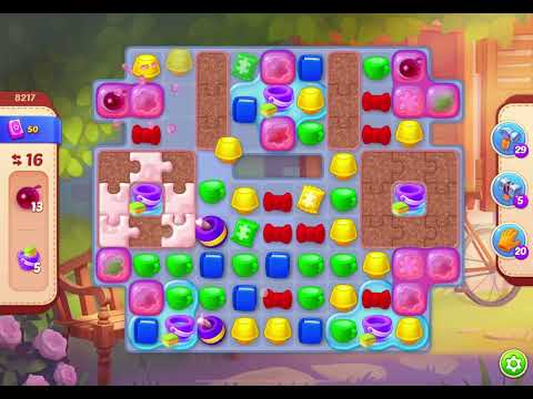 HomeScapes Level 8217 no boosters (22 moves)