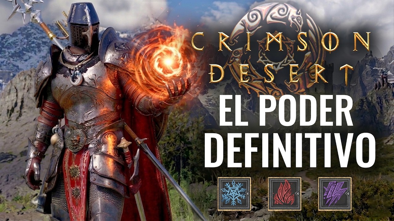 CRIMSON DESERT - CONSIGUE TODOS LOS PODERES ELEMENTALES & SOLUCIÓN ABISMO