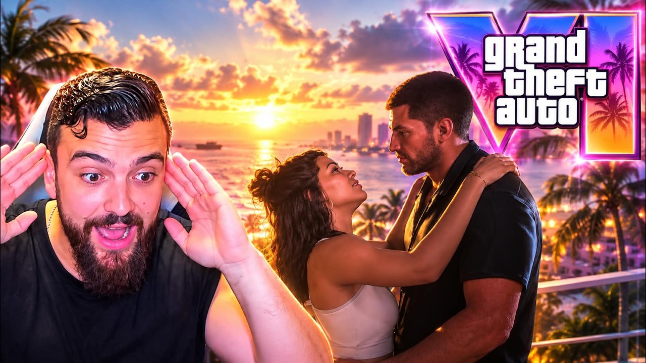 REACCIONANDO al TRAILER de LANZAMIENTO de GTA 6