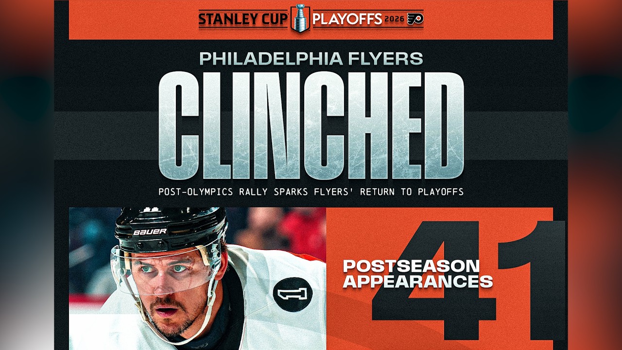 Flyers Are IN 🚨 Zegras, Tippett & Philly’s Best Plays of the Season