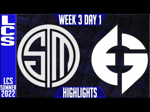 TSM vs EG Highlights | LCS Summer 2022 W3D1 | Team Solomid vs Evil Geniuses