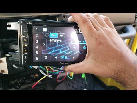PIONEER radio AMP ERROR code DIY quick FIX AVH-1300NEX