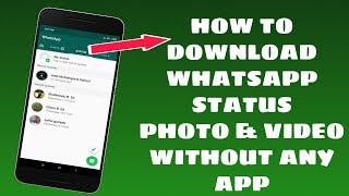 Whatsapp Status Video & Photo Download Without