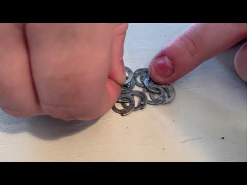 One Riveted Chainmail Link