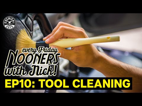 How To Clean Detailing Brushes! || Nooners With Nick Ep.10 ||