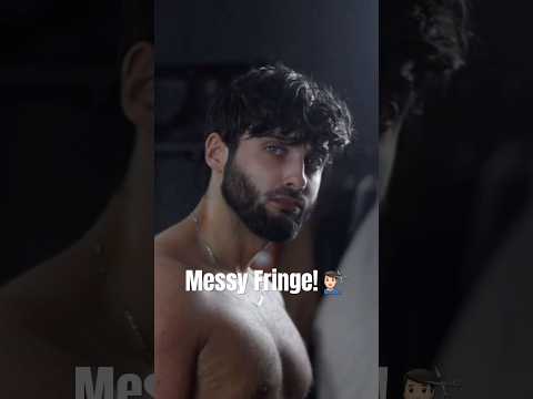 MENS MESSY FRINGE HAIRSTYLE!!!! 💇🏻‍♂️ 💇🏻‍♂️ #menshairstyles #shorts