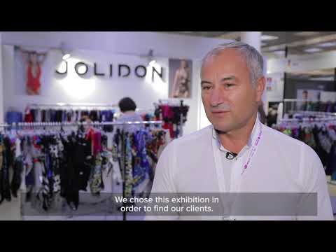 Марсель Олук, исполнительный директор Jolidon, на выставке нижнего белья dreams by CPM body & beach