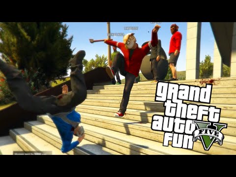 GTA 5 Next Gen Fun: Murder Maze Edition - Jump Scares, 1st Person, Chases