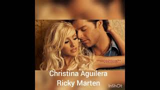 Christina Aguilera and Ricky Martin  nobody wants to be lonely.. مترجمة arabic subtitles#مترجمة