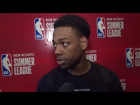 RAPTORS VS WARRIORS | 2019 NBA SUMMER LEAGUE INTERVIEW | JORDAN LOYD | NBA SOUND | 07.07.2019