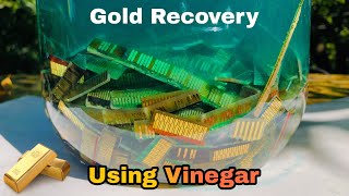 Gold Fingers Gold Recovery Vinegar Method | Gold Recovery Using Vinegar