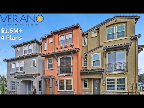 TOUR Brand New Townhomes Starting At $1.6M+ In Mountain View California