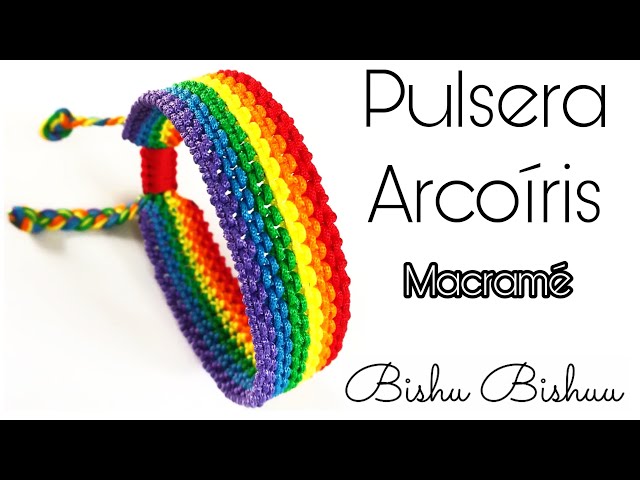 Vídeo relacionado con haierdidi 9 pulseras de la amistad Lgbt Orgullo Pulseras de la Amistad Trenzadas Arco Iris Pulseras tejidas Pulseras tejidas Arco Iris Pulseras de la Amistad hechas a mano, 30 cm, Nailon