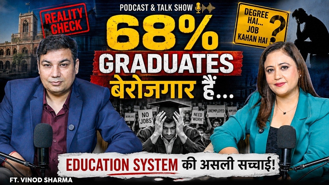 68% Graduates बेरोजगार हैं Education System की असली सच्चाई