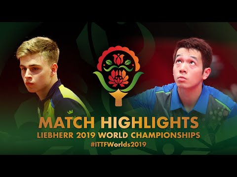 Truls Moregard vs Ho Kwan Kit | 2019 World Championships Highlights (R128)
