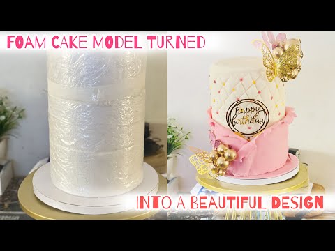 Foam CAKE Model Turned Into A beautiful design NOBODY WOULD KNOW EPISODE 2