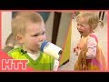 Child Tries to Hit and Push Other Children | The House of Tiny Tearaways