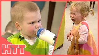 Child Tries to Hit and Push Other Children | The House of Tiny Tearaways
