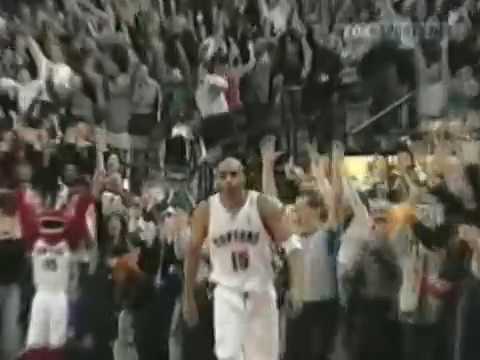 Vince Carter ties the game vs Pistons 2003 season