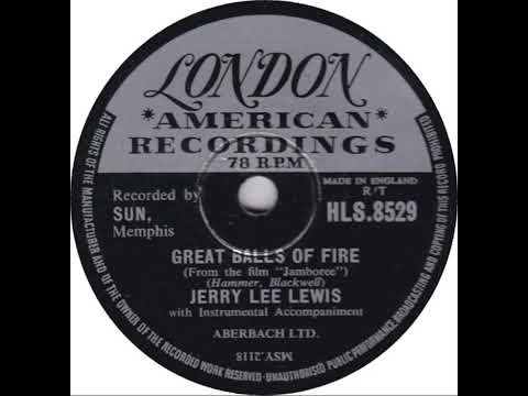 UK New Entry 1957 (177) Jerry Lee Lewis - Great Balls Of Fire