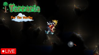 Building A Hellevator! | Part 5 (Terraria For The Worthy LIVE)