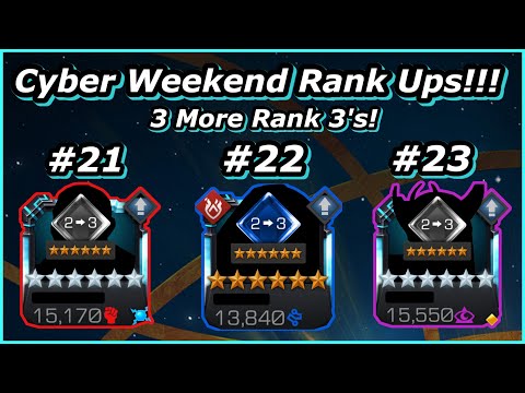 3 More Rank 3 6 Star Champs!!! Marvel Contest of Champions