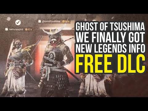 Ghost Of Tsushima Legends Art Reveals Way More Info About Free DLC (Ghost Of Tsushima DLC)