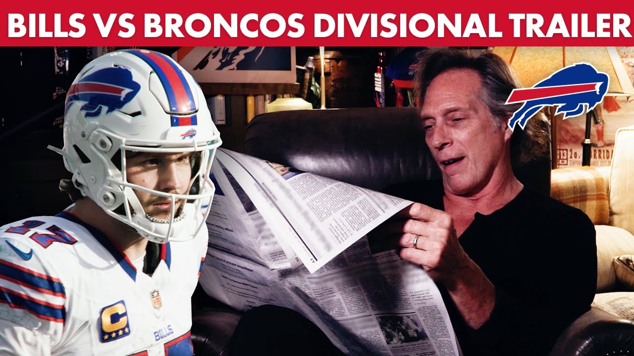 Buffalo Bills vs Denver Broncos Divisional Playoff Game Trailer, Narrated By William Fichtner!