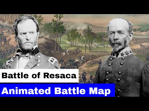 Battle of Resaca | Full Animated Battle Map