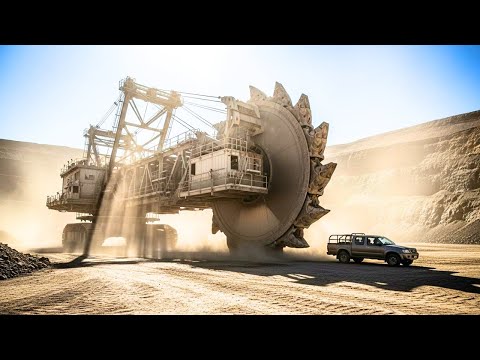 Inside The World's Largest Machine: The "Mountain Eater" (Full Process)