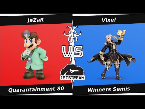 Quarantainment 80 Winners Semis - JaZaR (Dr Mario) Vs Vixel (Robin) - SSBU
