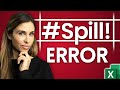 How To FIX SPILL Error In Excel WHY It S NOT ALWAYS Obvious
