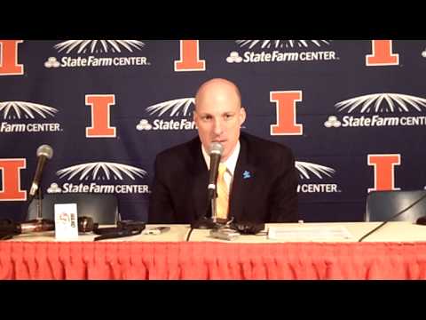 Illinois Basketball Postgame Press Conference vs. Iowa 2/1/14