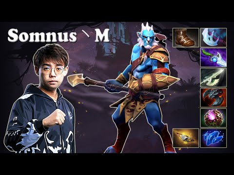 Somnus - Phantom Lancer Safelane with Yang, Super vs Eurus | Dota 2 7.29d Gameplay