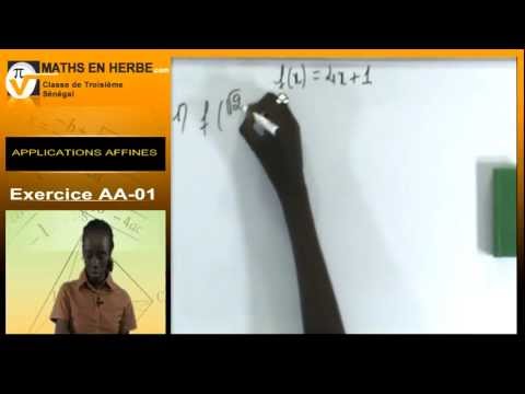 Exo AA01 - Applications Affines