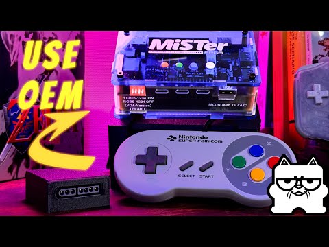 MiSTer FPGA SNES Controller Adapter | DIY USB Build Guide (Daemonbite Tutorial)