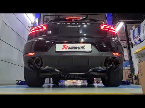 PORSCHE MACAN S AKRAPOVIC EVOLUTION LINE CATBACK EXHAUST SYSTEM