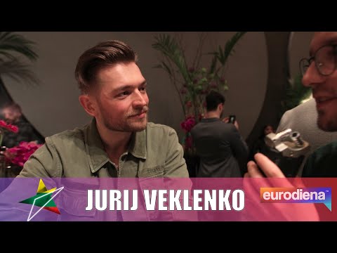 Jurij Veklenko interviu @ Eurovision in Concert 2019 (Amsterdamas)