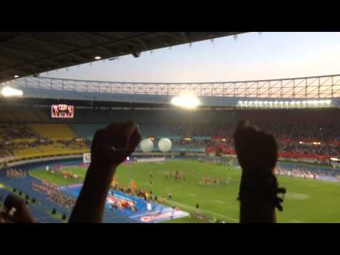 Football EM Finale 2014 Österreich - Deutschland 27:30 Geile Stimmung