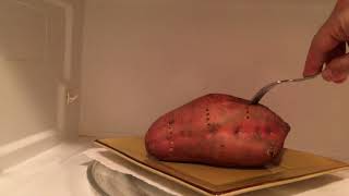 How to Microwave a Sweet Potato