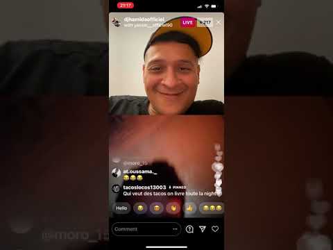 Dj Hamida live Instagram