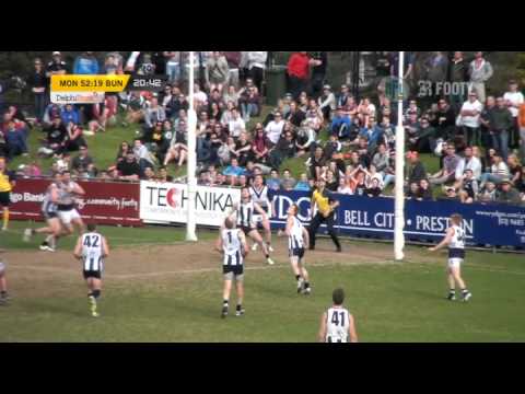 Cameron Cloke's 75m torpedo goal in 2013 NFL Divison 1 Grand Final