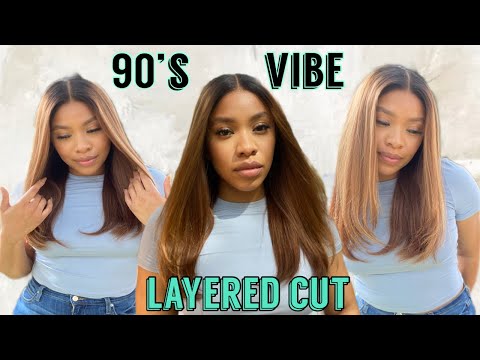 Transform Your Look: Trendy Layered Cut Brown Mixed Blonde | LUVME Hair Review